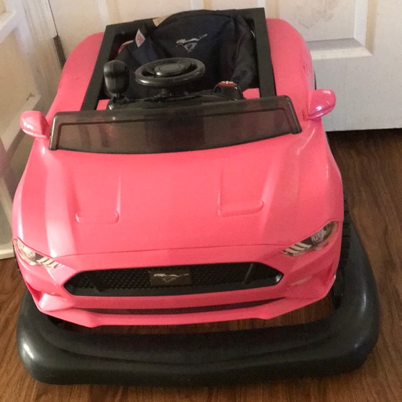pink mustang walker